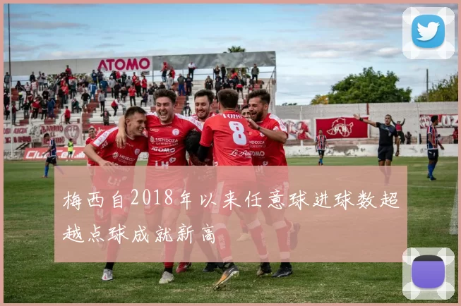 梅西自2018年以来任意球进球数超越点球成就新高